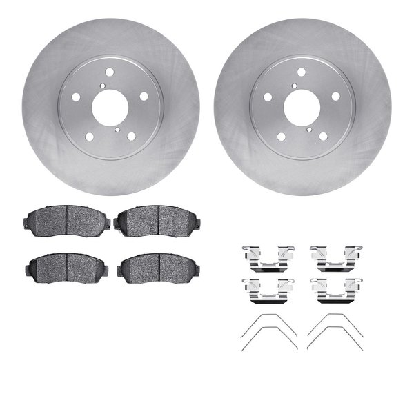 Dynamic Friction Co 6512-13176, Rotors with 5000 Advanced Brake Pads includes Hardware 6512-13176